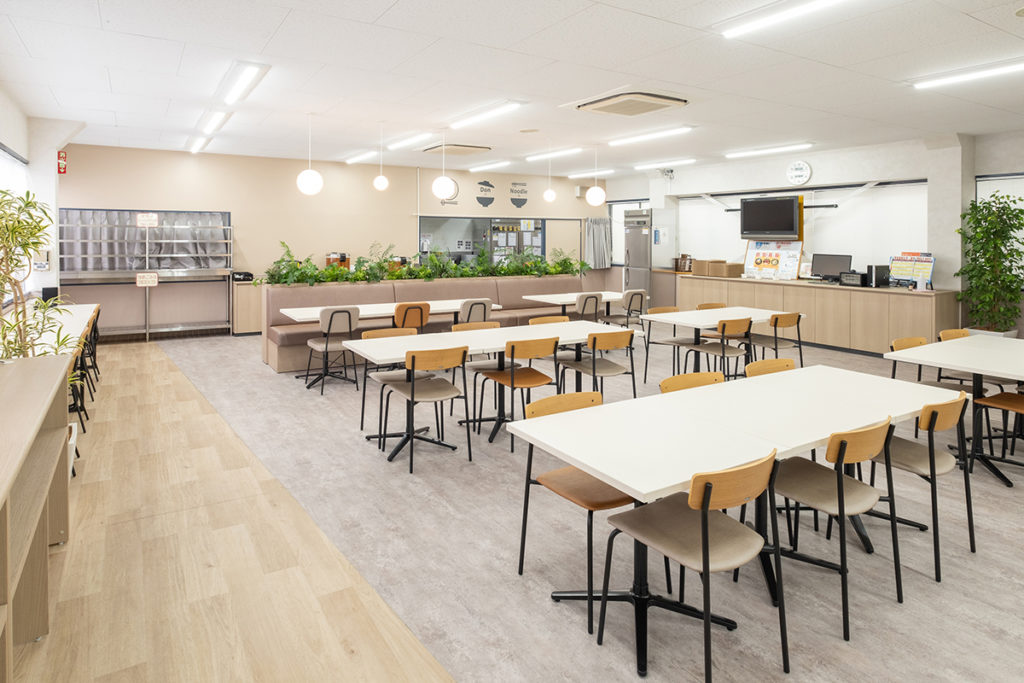 プロスチール社員食堂リニューアル後（2）